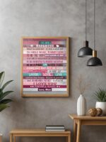AMERICAN LUXURY GIFTS To My Daughter, I Love You - Minimalist Typography Wall Ar... - Image 8
