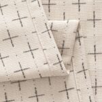 MIULEE Decorative Back Tab Linen Curtains with Geometric Pattern for Living Room... - Image 6
