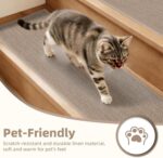 Art3d Stair Treads for Wooden Steps 15Pcs, 8" X 30" X 0.3" Non Slip Stair Runner... - Image 4
