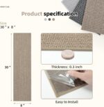 Art3d Stair Treads for Wooden Steps 15Pcs, 8" X 30" X 0.3" Non Slip Stair Runner... - Image 5