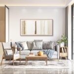 Framed Canvas Wall Art Prints Wall Pictures for Living Room Abstrcat Canvas Art ... - Image 3