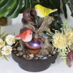 Ferrisland Indoor Tabletop Water Fountain, Desktop & Table Waterfall Fountains, ... - Image 5