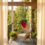 FJAKA Hanging Plants Artificial Strawberry Decor, Crochet Plant Fake Trailing Su... - Image 3