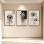 IARTTOP Oversized Framed Black Abstract Neutral Wall Art 24x36 Inch Large Modern... - Image 8