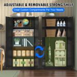 Polup Pantry Cabinet, 71 Inch Tall Kitchen Storage Cabinet, Metal Pantry Cabinet... - Image 8
