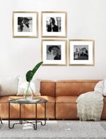ArtbyHannah Gold Framed Wall Art with Herbs Plants Botanical Pictures in 11x11in... - Image 7