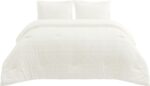 Bedsure Tufted Boho Comforter Set Queen Size - White Boho Bed Set, GentleSoft 3... - Image 9