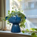 Head Planter Pot - 7 Inch Cute Face Planter for Indoor Outdoor Plants Ceramic Su... - Image 3