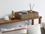 StorageWorks Large Seagrass Tray for Bathroom, Seagrass Storage Baskets for Shel... - Image 4