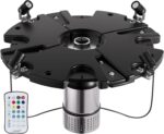 HQUA FS01 120V, 1/2HP, Large Pond Floating Fountain with FSL01 LED RGB Color-Cha... - Image 3