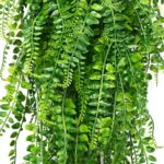 SzJias Artificial Hanging Plants Fake Plants Ferns Faux Hanging Plants for Patio... - Image 4