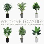 ASTIDY Artificial Palm Tree 5FT - Fake Tree with White Tall Planter - Faux Tropi... - Image 5
