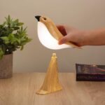 Deogos Cute Bird Table Lamp, Touch Control Bedside Lamp, Brid Night Light, Cordl... - Image 7