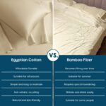 SONORO KATE 100% Egyptian Cotton Sheets - 800 Thread Count, 5-Star Hotel Sateen ... - Image 6