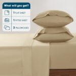 SONORO KATE 100% Egyptian Cotton Sheets - 800 Thread Count, 5-Star Hotel Sateen ... - Image 9