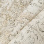 PureCozy 6x9 Washable Area Rug Beige Vintage Distressed Large Rug for Living Roo... - Image 10