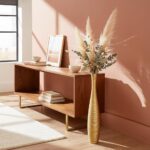 Tall Floor Vase, Large Vases for Rustic Home Decor Modern Farmhouse, Sturdy, Lux... - Image 4