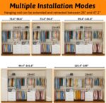 vomavex Closet System of 2 Set, 4-18FT Closet Organizer System with 10 Hanging R... - Image 5