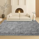 Fluffy Plush Shag Rug 5x7,Ultra Soft Rug for Living Room,Non-Slip Fuzzy Rugs for... - Image 10
