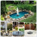 Solar Water Fountain for Bird Bath Solar Pump for Fountain New Upgraded Mini Sol... - Image 7