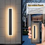 Aipsun 2 Pack Outdoor LED Wall Light,23.6 inch LED Modern Porch & Patio Wall Sco... - Image 4