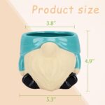 Ceramic Planter 6 Inch Plant Pots Indoor Outdoor Flower Pots Succulent Plant Pot... - Image 6