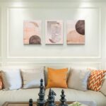 AHUASJART Boho Wall Decor Living Room Canvas Wall Art For Office Family Wall Dec... - Image 4
