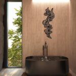 Slickss Abstract Wave Line Metal Wall Decor (3-Piece Set to Combine as One) - Mo... - Image 6