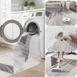 TOPRUUG Area Rug 5x6 Washable: Geometric Non-Slip Low Pile Rugs for Living Room ... - Image 5
