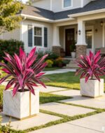 Artificial Ti Plant, 2Pcs Large Realistic Artificial Boston Fern & Dragon's Bloo... - Image 6