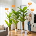 6ft Artificial Banana Tree Extra Tall Fake Plants Indoor for Living Room Large F... - Image 5