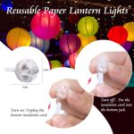 100pcs Mini Led Lights - Round, Long Standby Time, Multicolor Ball Light Paper L... - Image 4