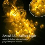 100pcs Mini Led Lights - Round, Long Standby Time, Multicolor Ball Light Paper L... - Image 5