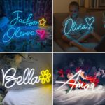 Custom Neon Signs, LED Neon Name Sign Personalized for Gifts Wall Decor, Neon Li... - Image 5