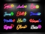 Custom Neon Signs, LED Neon Name Sign Personalized for Gifts Wall Decor, Neon Li... - Image 6