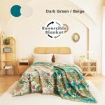 MSGKV Boho Throw Blanket for Couch 50"x60" 100% Cotton Vine Embroidery Blanket B... - Image 4