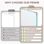 Fun Memories 11x14 Picture Frame, Solid Oak Wood 11 x 14 Photo Frames for Wall, ... - Image 8