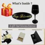 Luxurious Fragrant Artificial Flowers with Decorative Glass Vase & Pearl Accents... - Image 5