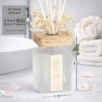 Luxury Aroma Gift Set | Peony Garden - Reed Diffuser (200ml), Wood Wick Soy Cand... - Image 5