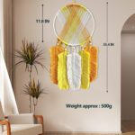 HOLSM-III Bright Boho Tapestry Wall Hanging, Handmade Wall Tapestry for Bedroom,... - Image 7