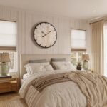 Vantic Farmhouse 24 Inch Extra Large Decorative Wall Clock with Metal Circle, Ov... - Image 6