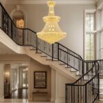42'' W Luxury 3-Tier Empire Crystal Chandelier, 36 LED Bulbs, 480 Hand-Strung K9... - Image 4