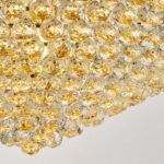 42'' W Luxury 3-Tier Empire Crystal Chandelier, 36 LED Bulbs, 480 Hand-Strung K9... - Image 6