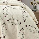 Sunshine Nicole Embroidery Quilt Set, Cotton Material and Filling, with Tranditi... - Image 4