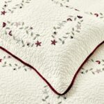 Sunshine Nicole Embroidery Quilt Set, Cotton Material and Filling, with Tranditi... - Image 7