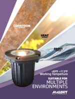 MALORY Brass Top Cover Landscape Well Lights, ((φ126 mm)) 12V Low Voltage Outdoo... - Image 3