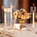 NITIME 9 Set Hurricane Glass Candle Holders for Taper Candles, Candlestick Holde... - Image 7