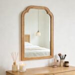 Wood Framed Bathroom Mirror for Wall, 20X30 Inch Rustic Wood Frame Wall Mirrors ... - Image 9