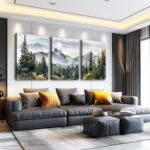 MHARTK66 Large Size Wall Art for Living Room Modern Wall Decor for Bedroom Offic... - Image 3