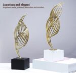 Iron Luxury Abstract Art Ornament, Modern Aesthetic Figurine Decoration, Suitabl... - Image 5